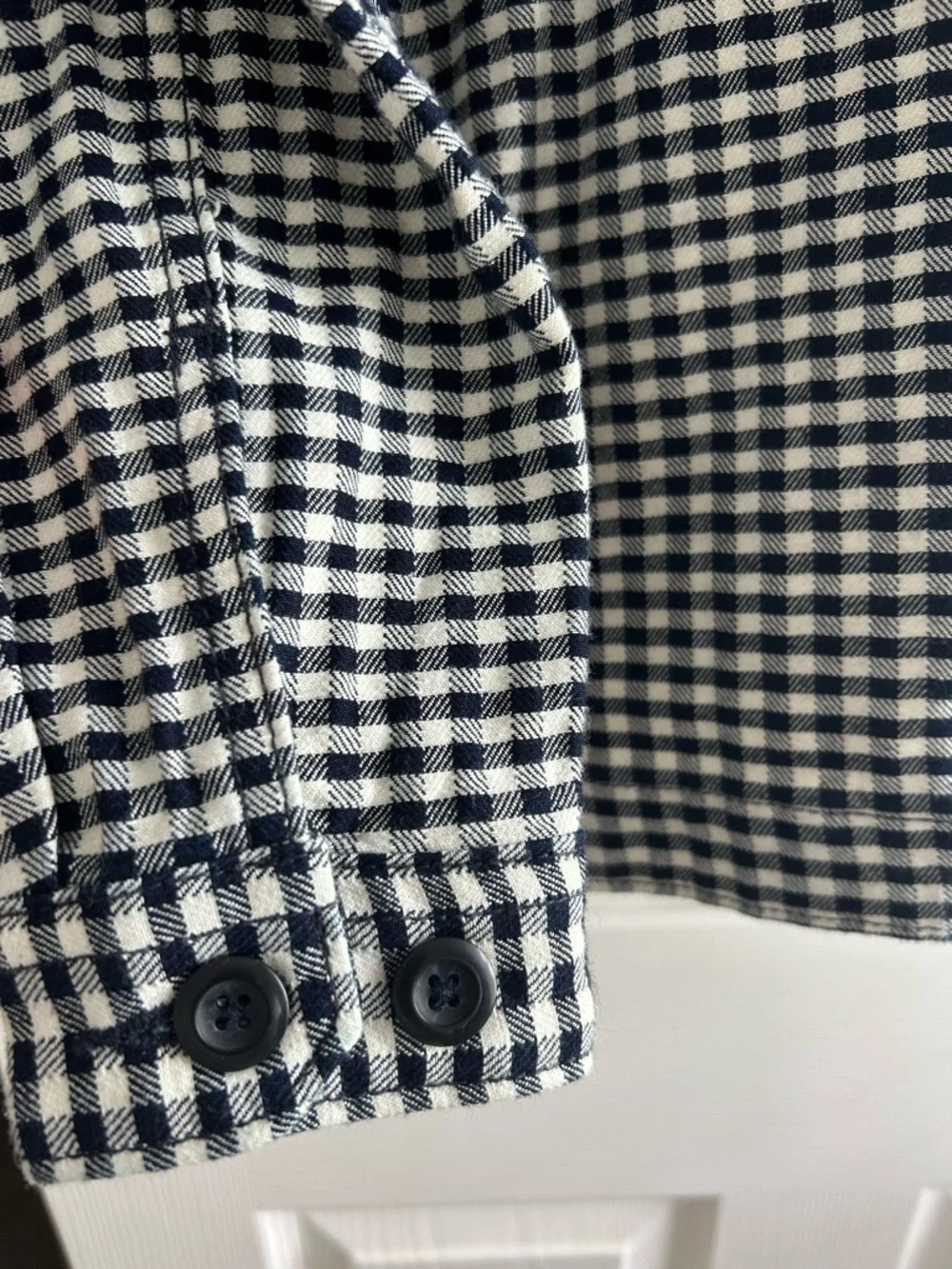 Gap × DÔEN Gingham Denim Jacket - Picture 4 of 4